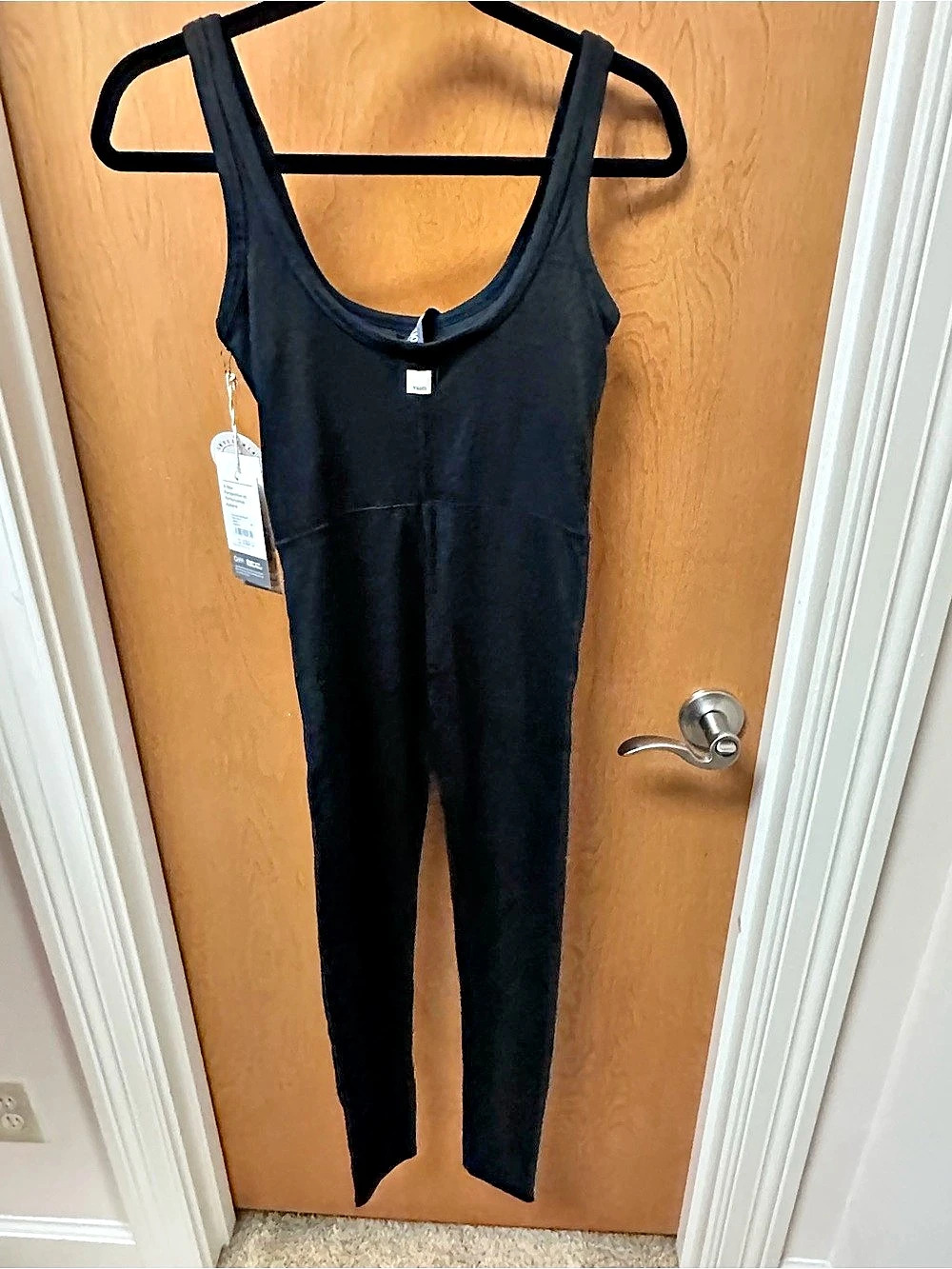 Vuori Halo Essential Jumpsuit Black Jumpsuit Size Small NWT